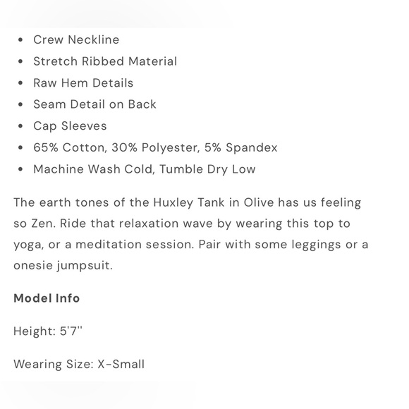 Bohme Huxley Tank Olive XL - Picture 5 of 6